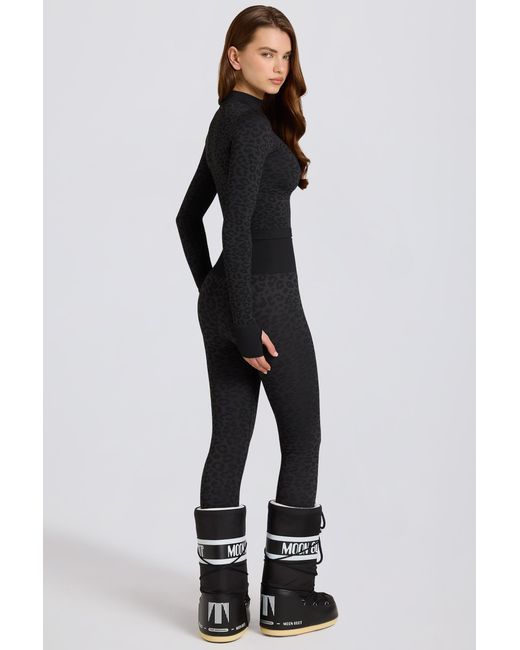 BO+TEE Black Thermal Base-Layer Leggings