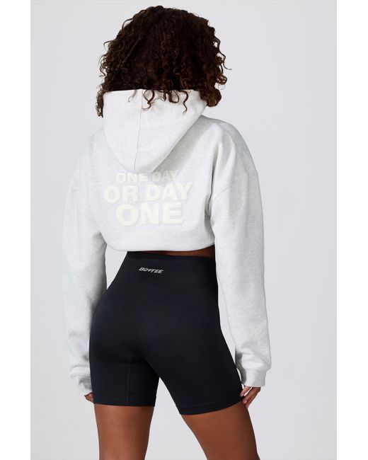 BO+TEE Black Super Sculpt Seamless Biker Shorts