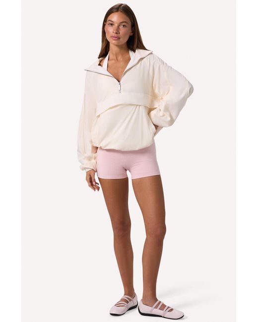 BO+TEE White Oversized Track Jacket
