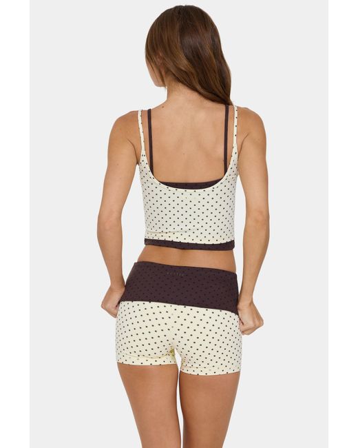 BO+TEE Yellow Soft Active Double-Layer Tank Top