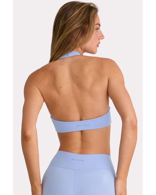 BO+TEE Blue Soft Active Sports Bra