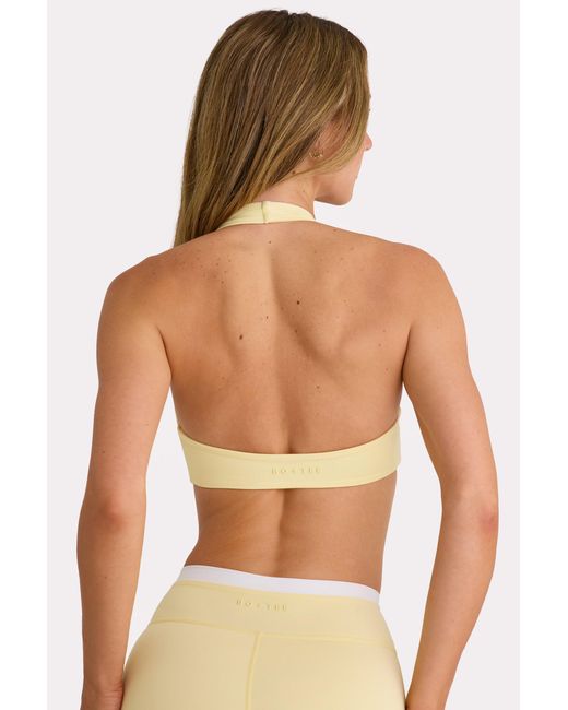 BO+TEE Yellow Soft Active Sports Bra