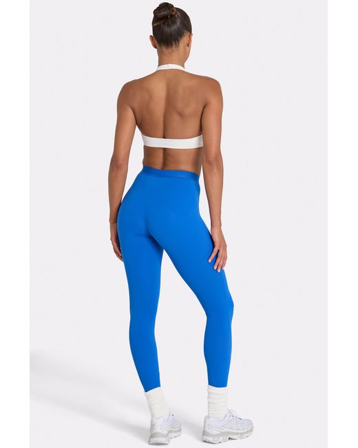 BO+TEE Blue Soft Active Leggings