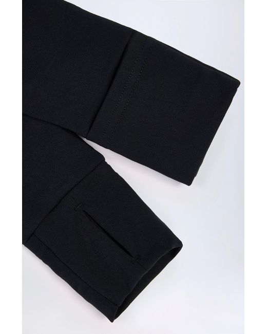 BO+TEE Black Soft Active Hooded Mid-Layer Jacket