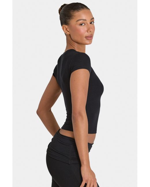 BO+TEE Black Buttercloud T-Shirt