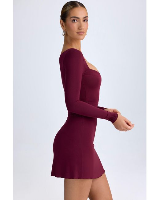 Oh Polly Modal Layered A-Line Mini Dress