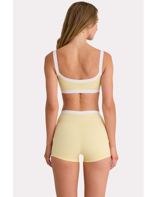 BO+TEE Yellow Soft Active Shorts