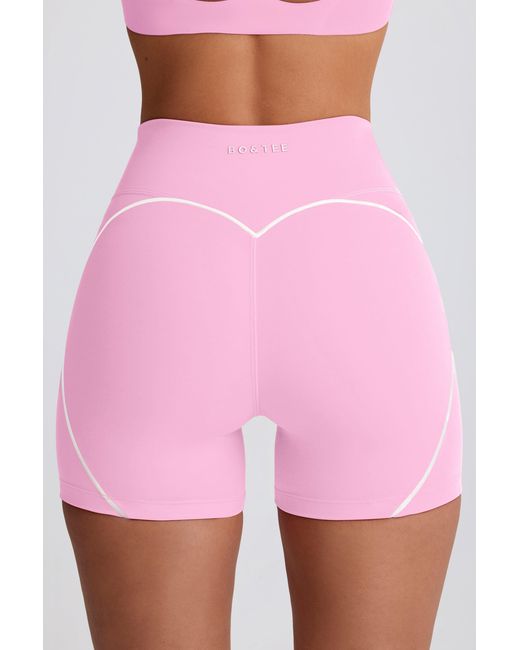 BO+TEE Pink Soft Active Mini Shorts