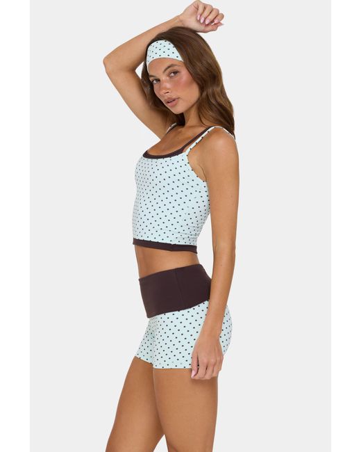 BO+TEE Green Soft Active Double-Layer Tank Top