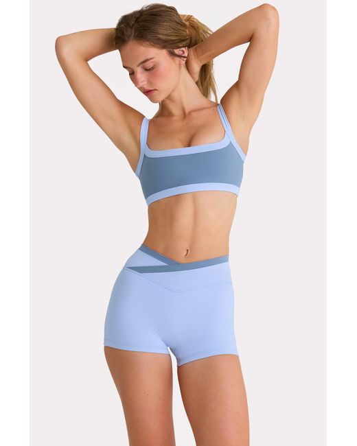 BO+TEE Blue Soft Active Shorts