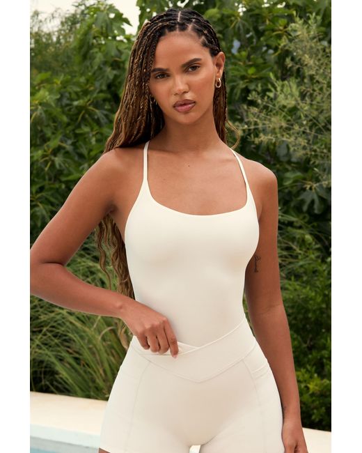 BO+TEE White Cut-Out Bodysuit