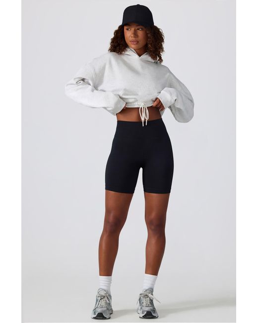 BO+TEE Black Super Sculpt Seamless Biker Shorts