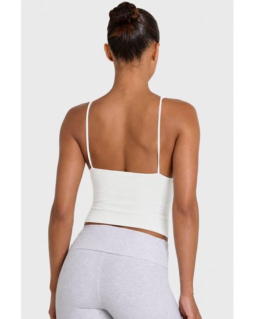 BO+TEE White Buttercloud Tank Top