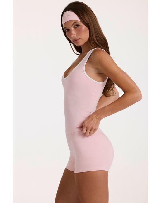 BO+TEE Pink Soft Active Tank Top