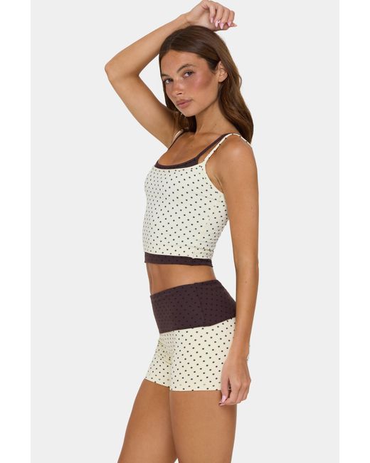 BO+TEE Yellow Soft Active Double-Layer Tank Top