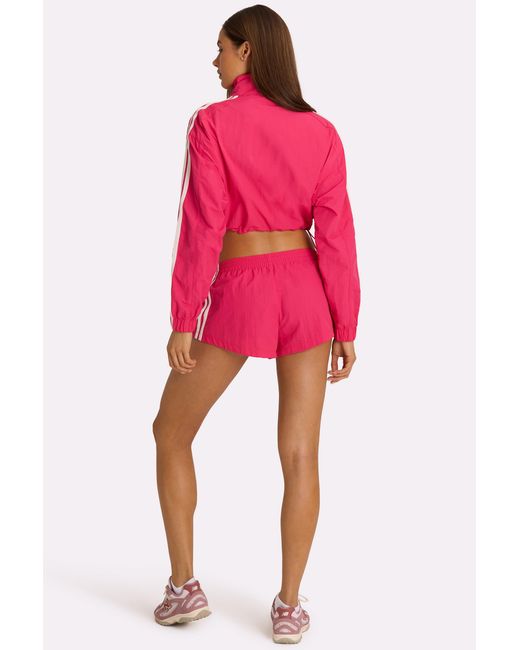 BO+TEE Pink Woven Zip-Up Track Jacket