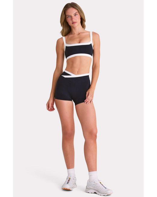 BO+TEE Black Soft Active Shorts