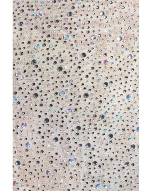 Oh Polly White Embellished Micro Mini Skirt