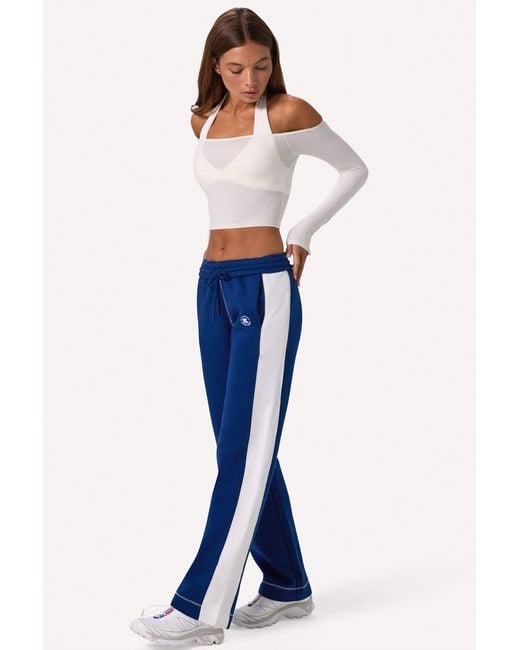 BO+TEE Blue Wide Leg Sweatpants