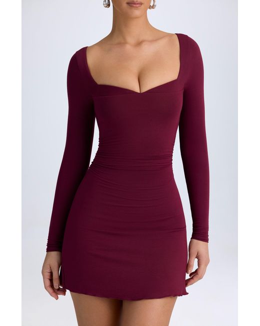 Oh Polly Modal Layered A-Line Mini Dress