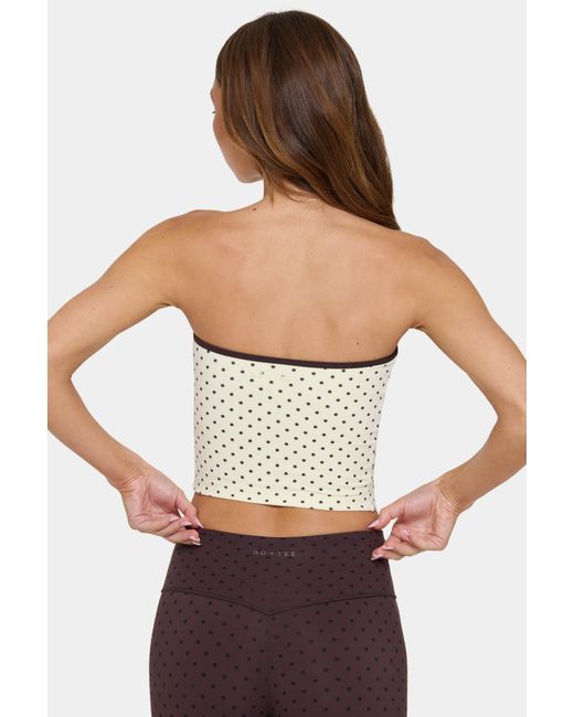 BO+TEE Yellow Soft Active Bandeau Top