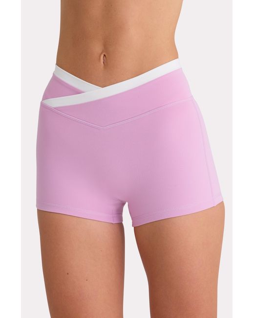 BO+TEE Pink Soft Active Shorts