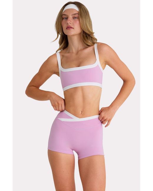 BO+TEE Pink Soft Active Shorts