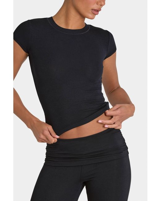 BO+TEE Black Buttercloud T-Shirt