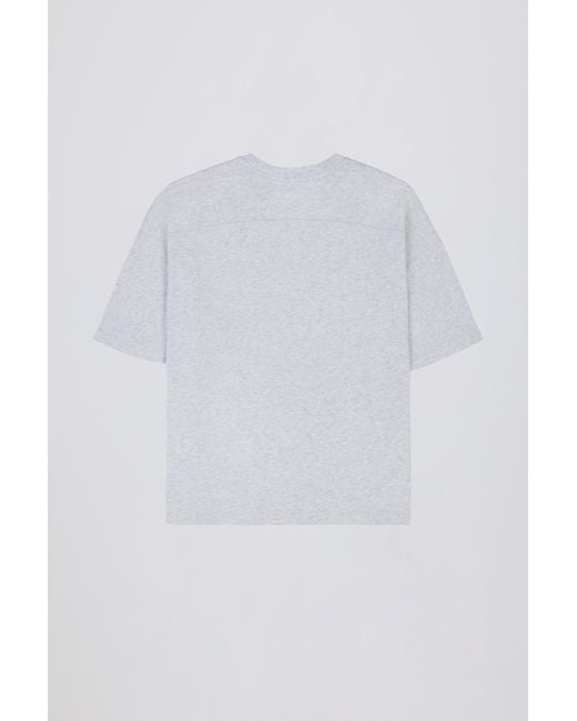 BO+TEE Gray Oversized Cotton-Jersey T-Shirt