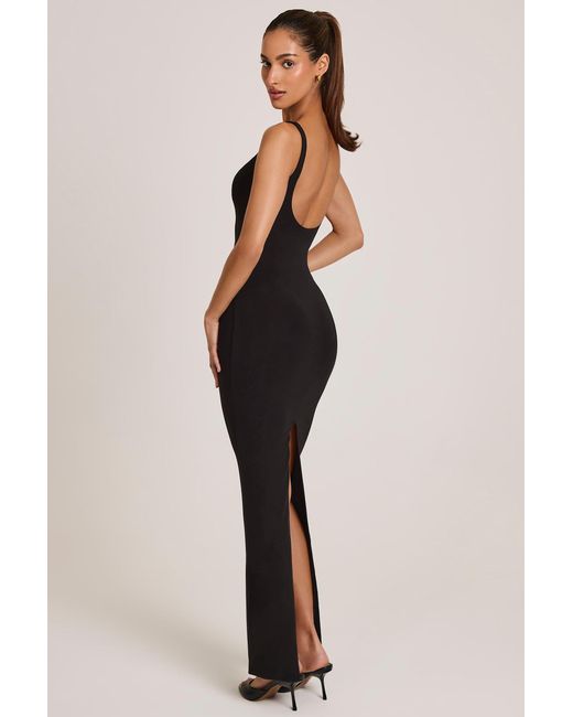 Oh Polly Multicolor Modal Square Neck Maxi Dress