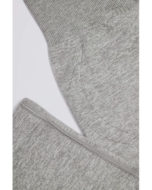 BO+TEE Gray Super Sculpt Seamless High-Waist Leggings