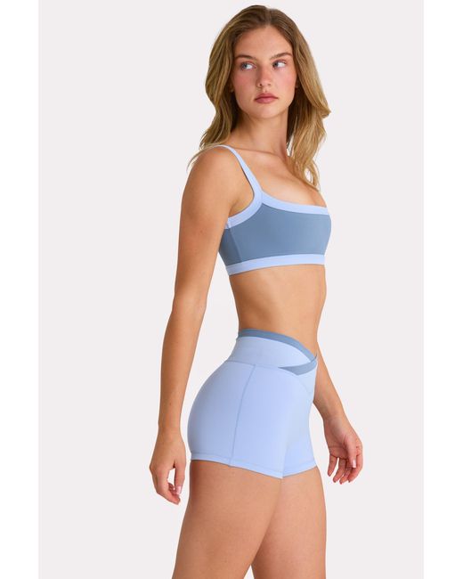 BO+TEE Blue Soft Active Shorts