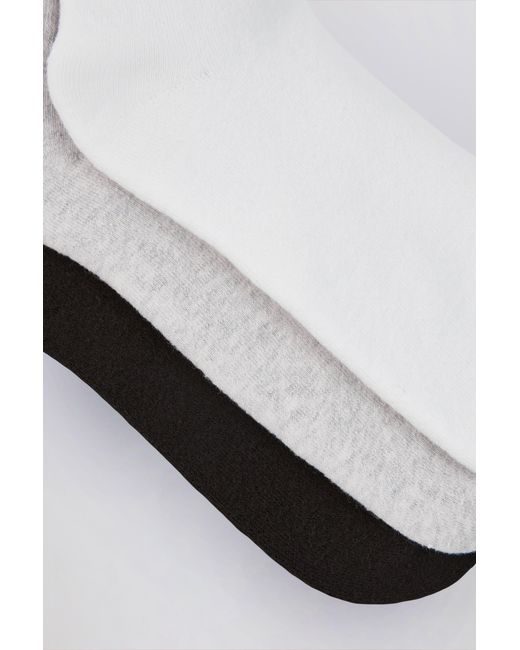 BO+TEE White Ribbed Crew Sock Bundle
