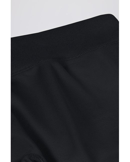 BO+TEE Black Define Luxe High-Waist Leggings