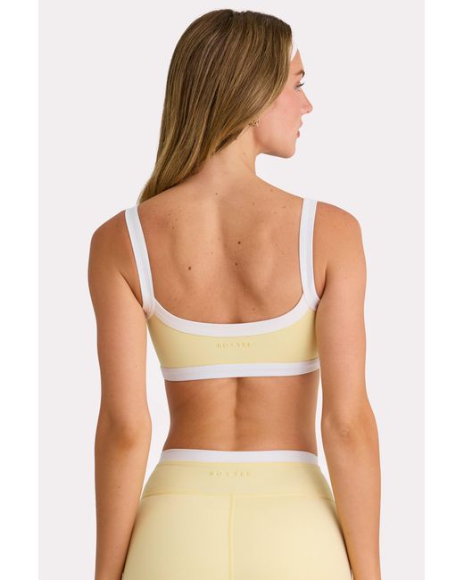 BO+TEE Yellow Soft Active Sports Bra