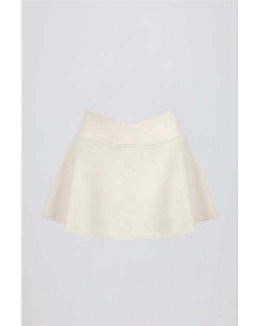 BO+TEE White Soft Active Mini Skort