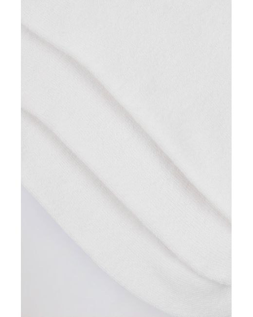BO+TEE White Ribbed Crew Sock Bundle