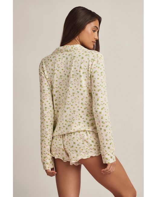 Oh Polly Multicolor Modal Long-Sleeve Pyjama Top