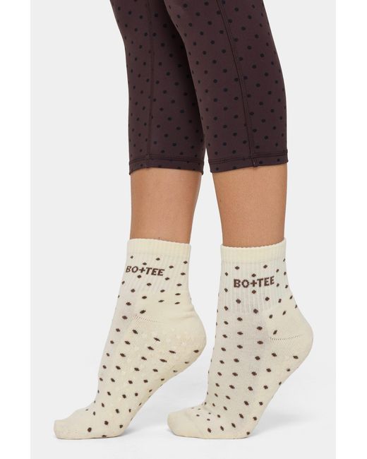 BO+TEE Multicolor Pilates 3-Pack Socks
