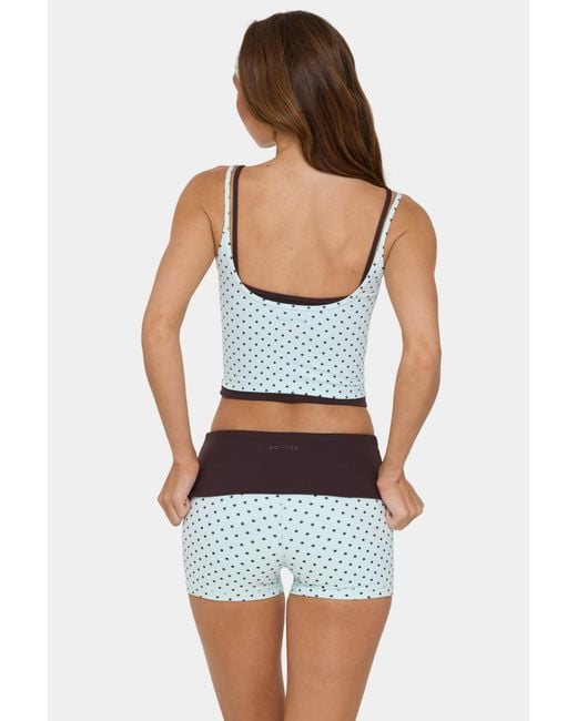 BO+TEE Green Soft Active Double-Layer Tank Top