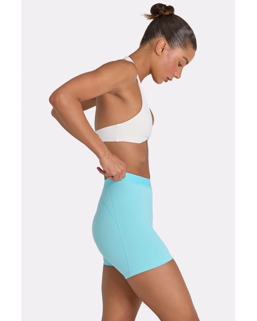 BO+TEE Blue Soft Active Mini Shorts