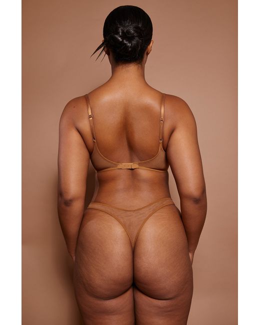Oh Polly Natural Soft Mesh Single Layer Underwired Bra