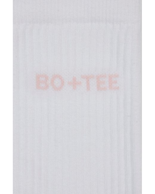 BO+TEE Multicolor Ribbed Crew Sock Bundle