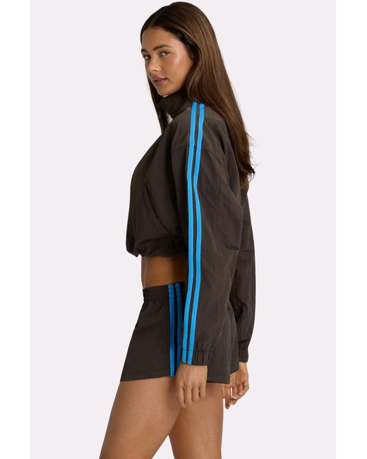 BO+TEE Brown Woven Zip-Up Track Jacket