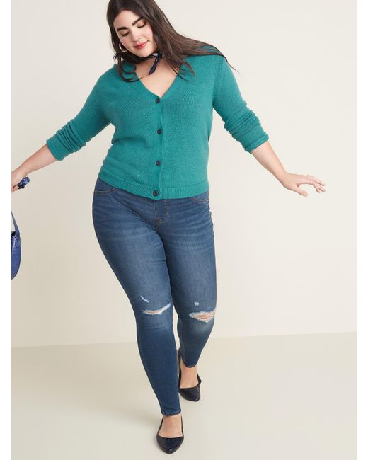 old navy rockstar mid rise jeggings