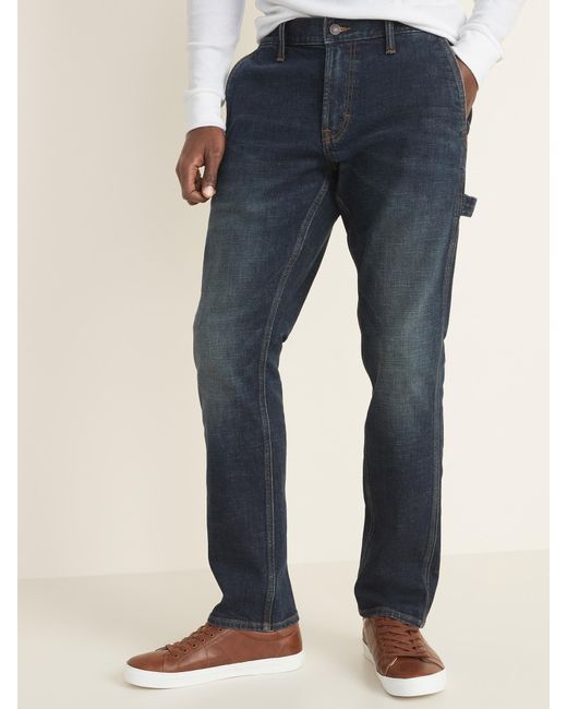 old navy straight built in flex