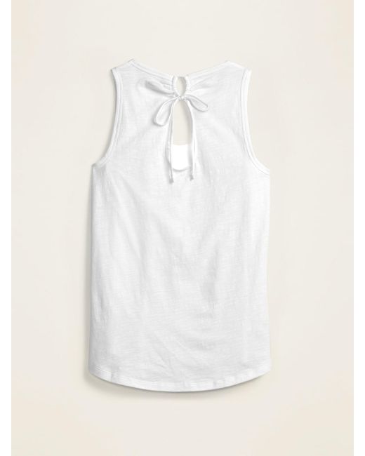 old navy white tank top