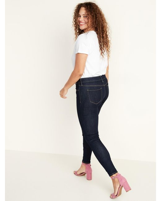 skinny jeans navy blue
