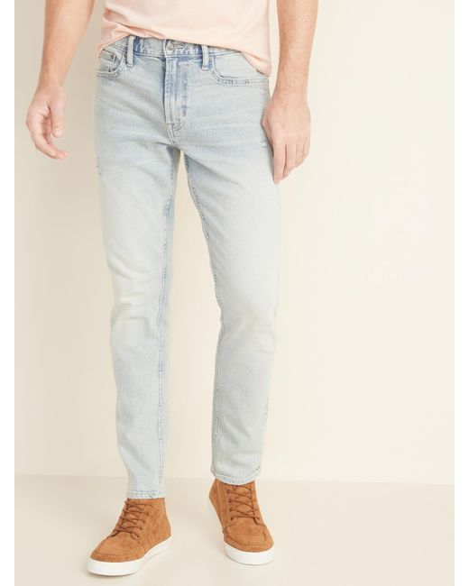 old navy relaxed slim built in flex