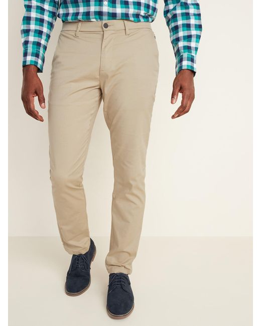 old navy slim khakis